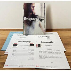 Harlan County Movie Press Kit Showtime War 2000 Holly Hunter Stellan Skarsgard